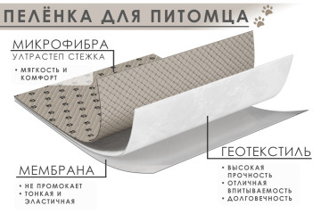 Микрофибра + геотекстиль+мембранна